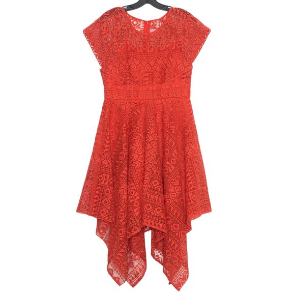 NEW Maeve Dress Prima Asymmetrical Lace Boho Coastal Grandma Cottage Lagenlook 6 - Picture 1 of 6